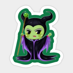 Maleficent Chibi Sticker